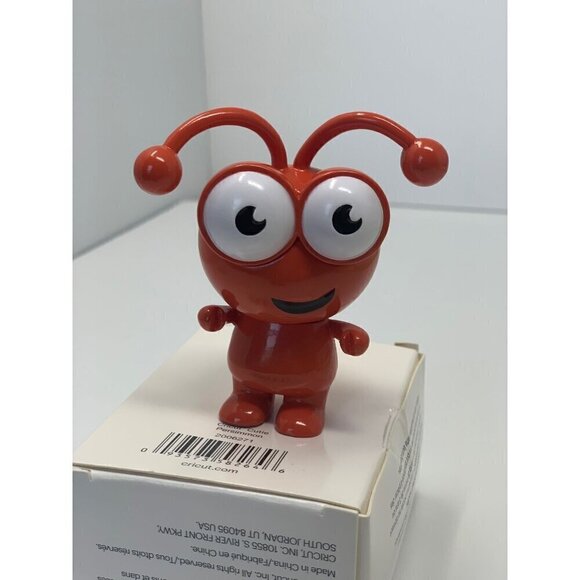Cricut Cutie PERSIMMON Red Cricut Collectible Craft Room Decor Figure Boxed K - Picture 2 of 8